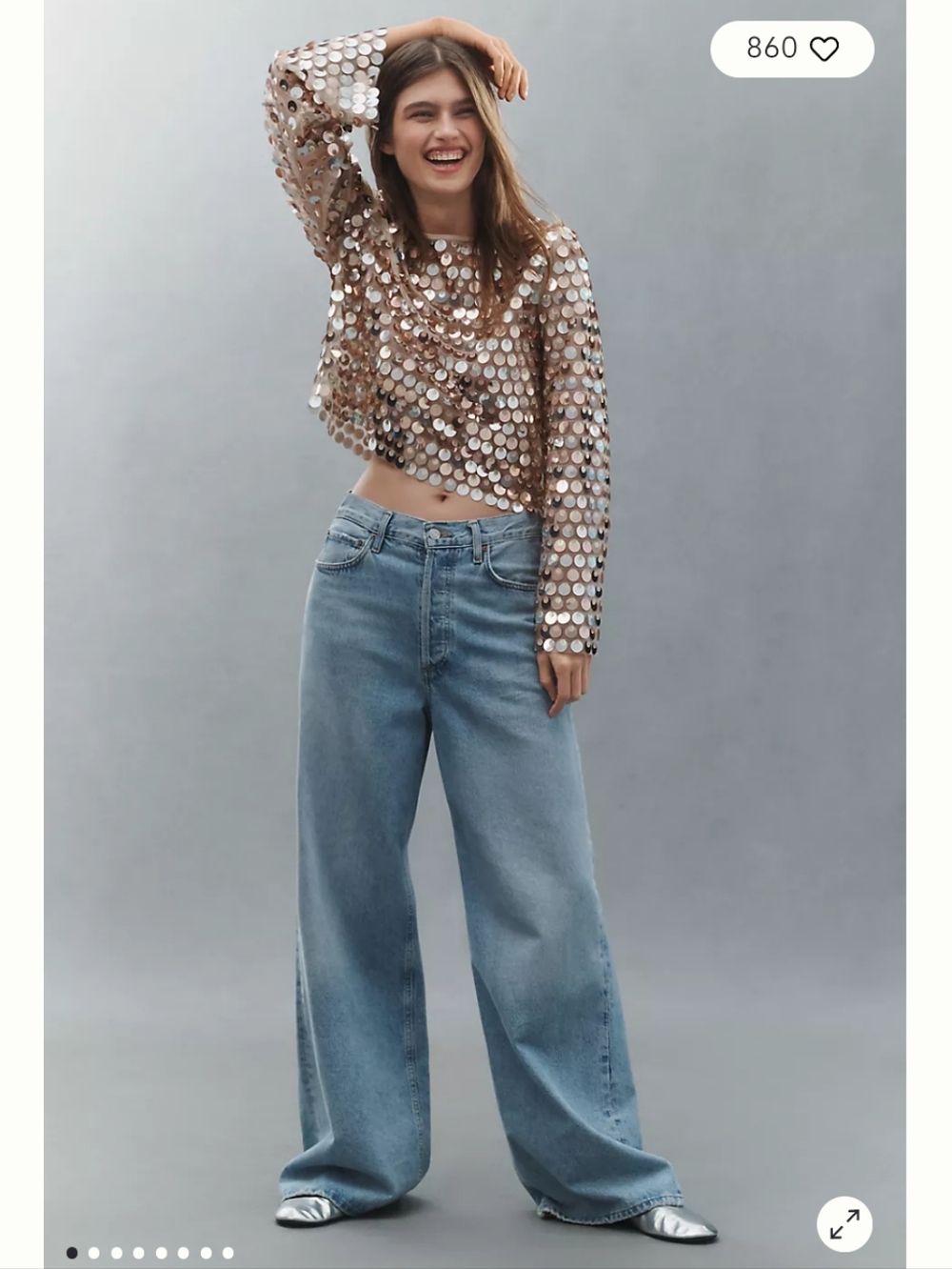 Agolde Low Slung Baggy Jeans - Picture 3 of 12